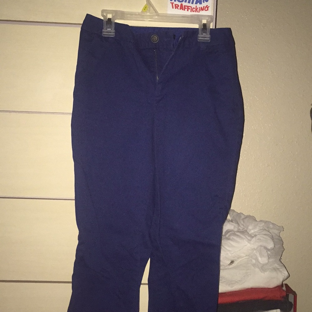 Navy blue pants